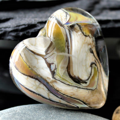 traditional heart memory bead - design your own